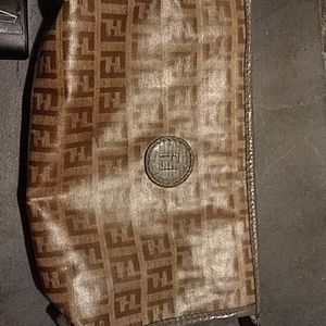 Authentic Fendi wristlet